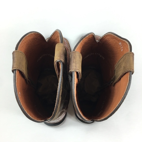 Dan Post boots cowboy certified genuine Caiman square toe Western DP4807 men 7 main image 9